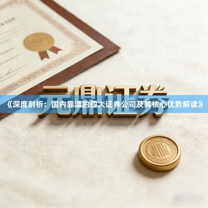 《深度剖析：国内靠谱的四大证券公司及其核心优势解读》