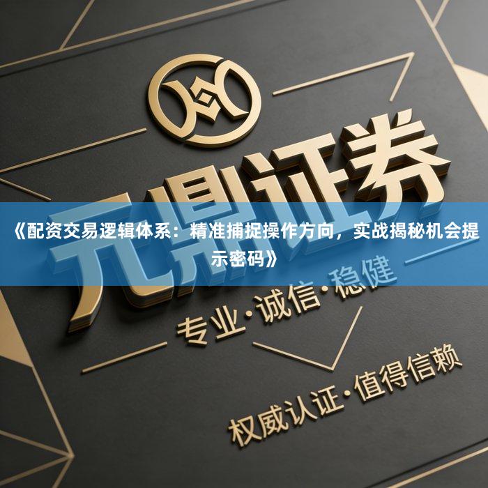 《配资交易逻辑体系：精准捕捉操作方向，实战揭秘机会提示密码》