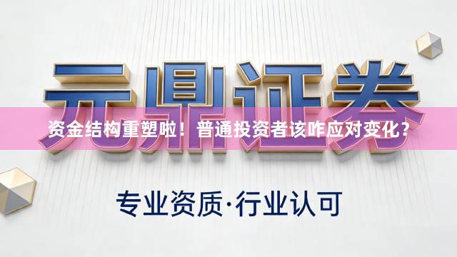 资金结构重塑啦！普通投资者该咋应对变化？