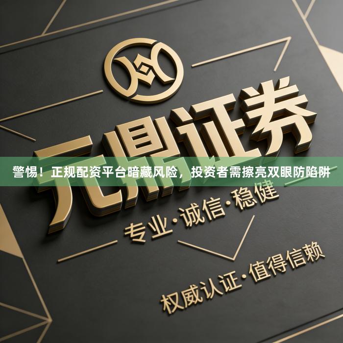 警惕！正规配资平台暗藏风险，投资者需擦亮双眼防陷阱